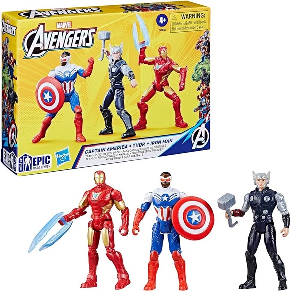 Marvel Other - Marvel Avengers Epic Hero Series Team-Up Gift Pack